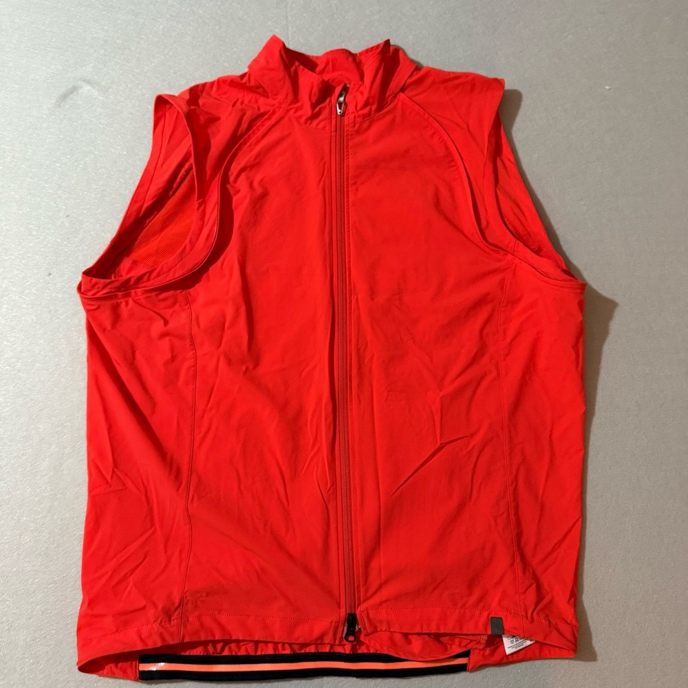 Men's Orange Cycling Vest